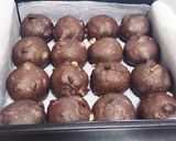 ブラックココアとチョコと胡桃のちぎりパン作り方4写真