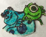 キャラケーキ★モンスターズインク作り方4写真