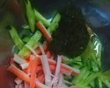 アカモクの酢の物(ギバサ)作り方3写真