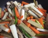 鶏肉と野菜のスティック炒め作り方6写真