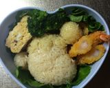 キャラ弁ひまわり作り方3写真