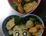 キャラ弁ひまわり作り方5写真