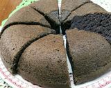 真っ黒ケーキ☆ハロウィンにも♬作り方5写真