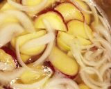 だし入り味噌で簡単＊さつまいもの味噌汁作り方3写真