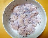 油フライパン5mm!鶏むね肉ゆかり唐揚げ作り方4写真