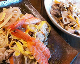 ちらし鮨＋おにぎらず＝ちらしおにぎら寿司作り方1写真