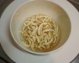 切り干し大根と水菜のお手軽サラダ作り方1写真