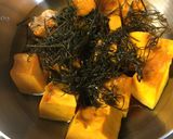 出し汁不要☆かぼちゃの煮物作り方1写真