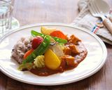 彩りグリル野菜のダイエットカレー作り方10写真