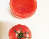 丸ごとトマトの彩り野菜サラダ作り方2写真