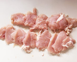 作り置き*鶏むね肉の柚子胡椒ケチャップ♪作り方2写真