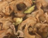 ナスと豚肉 お麩の田舎風あんかけ汁作り方6写真