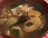 ナスと豚肉 お麩の田舎風あんかけ汁作り方7写真