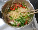 薬味たっぷり！タイの屋台料理！ヤムママー作り方3写真