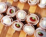 おウチ居酒屋♡カラフル竹輪のベーコン巻串作り方5写真