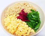 おからそぼろの三色丼作り方7写真