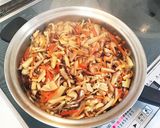 シンプル田舎料理☆山菜おこわ作り方9写真