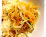 3色de彩り綺麗な♡ナムル/野菜ビピンパ作り方11写真