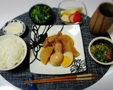 簡単！春菊の塩にんにく炒め作り方5写真