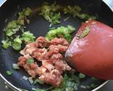 厚揚げと豚こま、赤味噌の麻婆豆腐作り方3写真