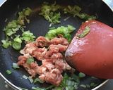 厚揚げと豚こま、赤味噌の麻婆豆腐作り方3写真