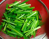 鶏レバーとニラで簡単！甘辛煮込み作り方2写真