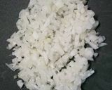 合い挽きミンチの甘め丼作り方2写真
