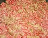 合い挽きミンチの甘め丼作り方5写真