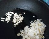 鳥の胸肉挽き肉あんかけ～♪作り方1写真