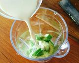 材料３つ☆お家で簡単アボカド豆腐作り方1写真