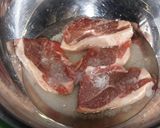 ラムのカレースープステーキ作り方2写真