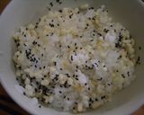 手抜き昼用きんぴら丼★揚げ玉入り★作り方4写真