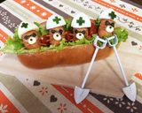 こいのぼり ホットドック作り方7写真