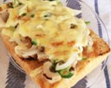 おひとりさまの味噌マヨピザトースト作り方5写真