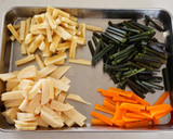 タケノコとわらびで☆炊き込み中華おこわ作り方5写真