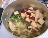 牛肉とレタスさつま芋ピーマンの中華煮込み作り方5写真
