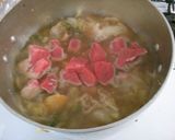 牛肉とレタスさつま芋ピーマンの中華煮込み作り方6写真