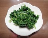 スミレサイシンのお浸し作り方7写真