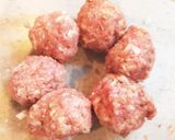 お弁当に！椎茸の肉詰め甘酢あん♪作り方3写真