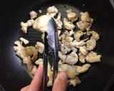 ニラとお肉のオイスターソース炒め作り方2写真