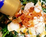 湯葉と桜えびのホウレン草の胡麻和え作り方5写真