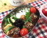 お弁当に！椎茸の肉詰め甘酢あん♪作り方10写真