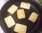 豆腐のえのき味噌のせ★作り方5写真