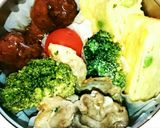 お弁当に!豚肉とほうれん草の卵炒め作り方5写真
