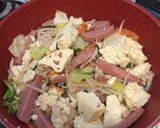 我が家の豆腐チャンプル作り方7写真