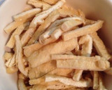 簡単メイン☆豚こま油揚げのすき焼き風炒め作り方5写真