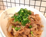 簡単メイン☆豚こま油揚げのすき焼き風炒め作り方11写真
