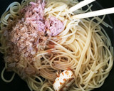 茹でたら混ぜるだけ！の簡単和風パスタ作り方2写真