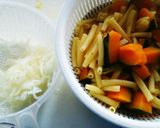 かぼちゃとマカロニの時短サラダ♪作り方3写真