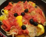 ローマ風鶏肉の煮込み作り方15写真